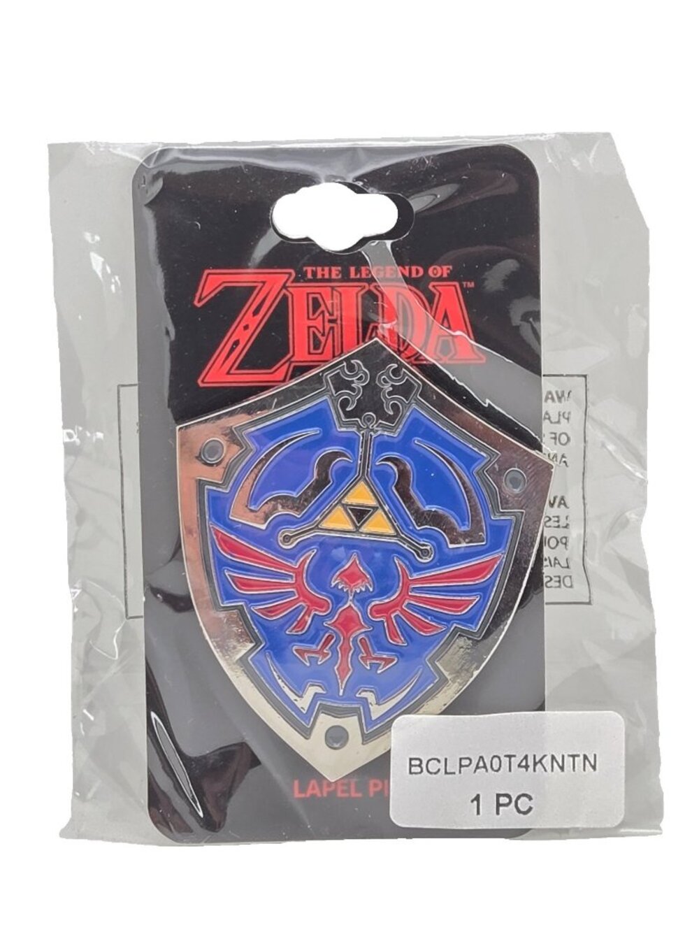 Zelda Hylian Shield Pin Nintendo Tokyo Store Collectible Enamel New Sealed